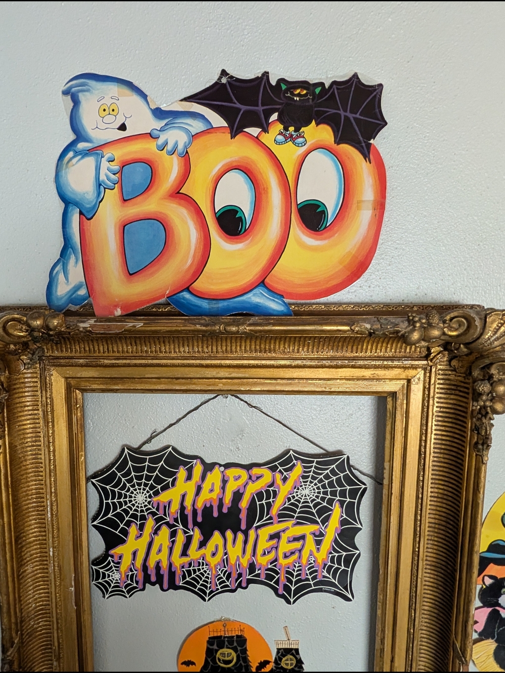 Vtg Lot 1980s-90s Halloween Wall Dicuts - Picture 9 of 10